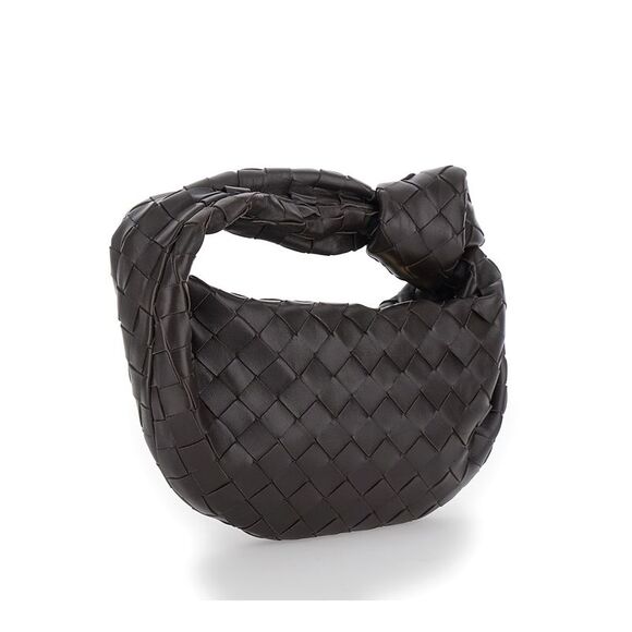Bottega Veneta Women 'Mini Jodie' Brown Handbag In Intreccio Nappa Leather Woman - Picture 3 of 3